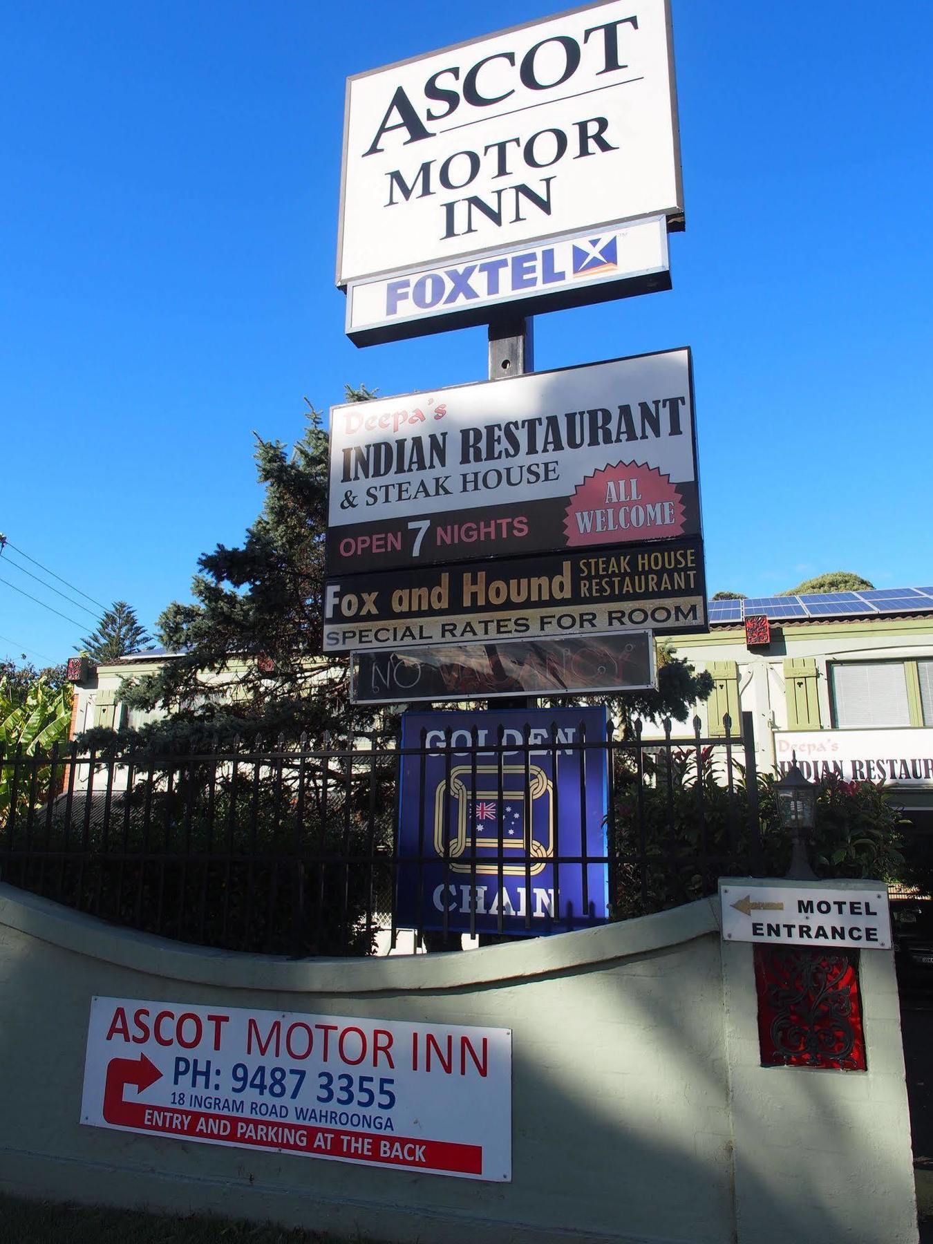 Ascot Motor Inn Hornsby Exterior photo